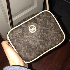 MK crossbody brown with logo (DEAL!!!)